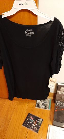Mudd Black Shirt - Juniors Size XL