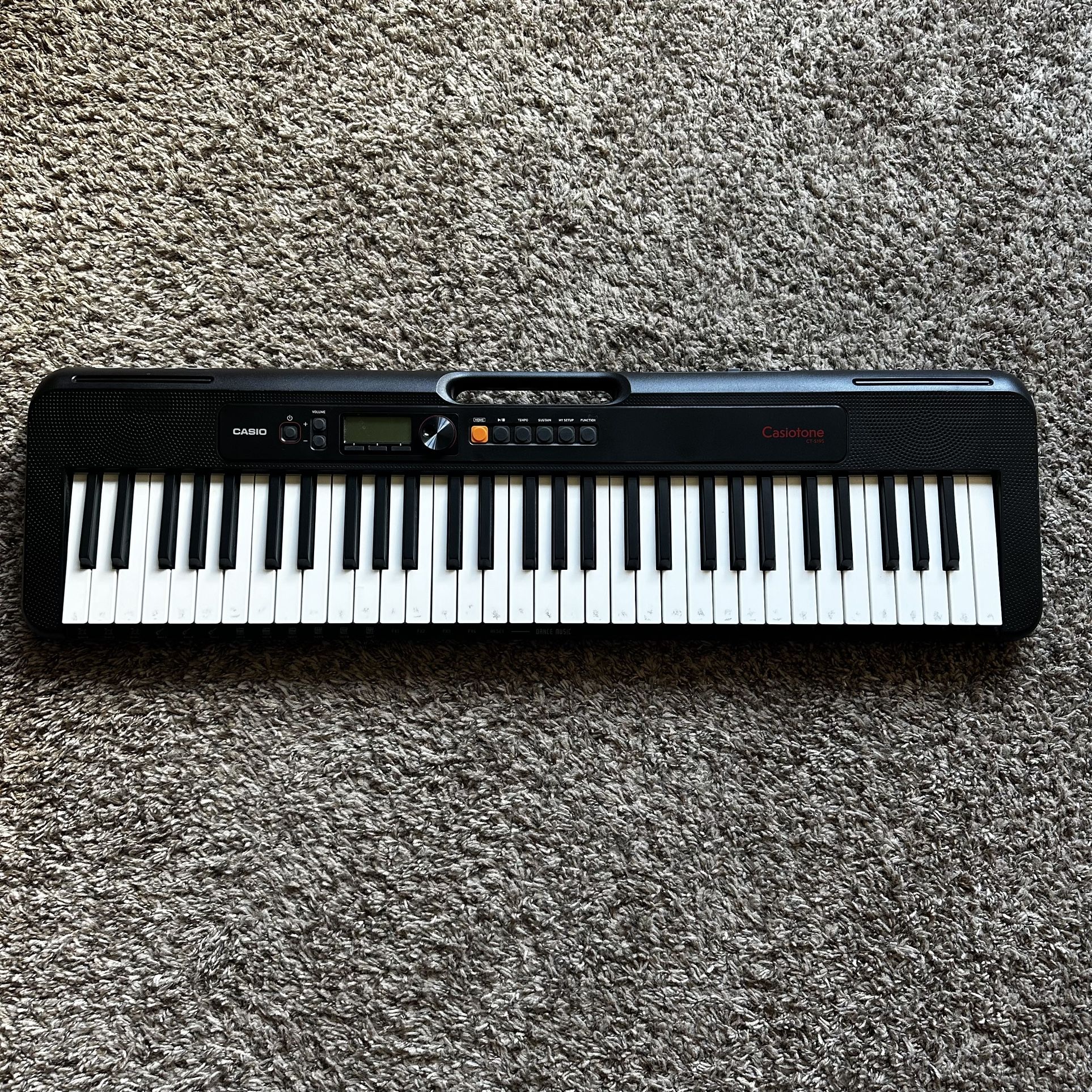Casiotone portable keyboard