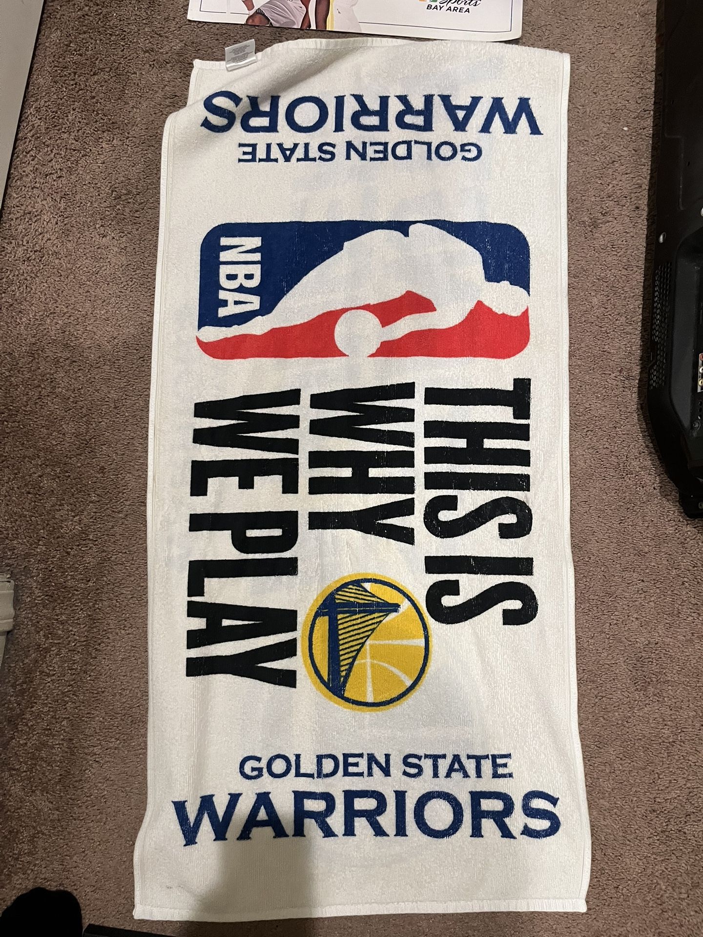 2018 Warriors Finals Towel
