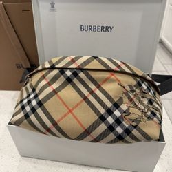 Burberry Check Belt Bag 