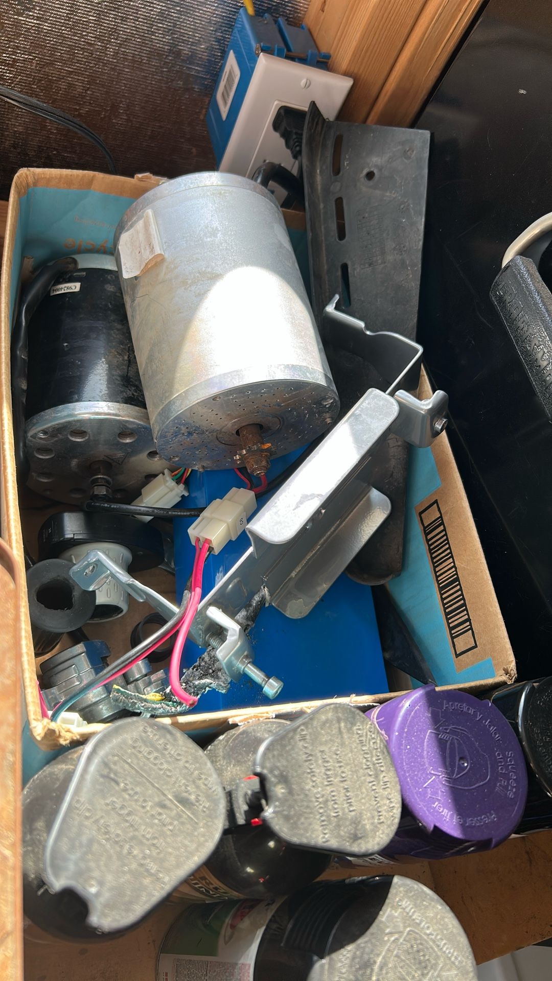 Stock Razor Sx500 Motor Battery And Controller
