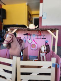 Our Generation Horse Stable $40