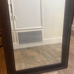 Mirror chocolate Brown Frame