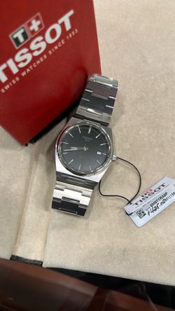 TISSOT PRX SILVER/BLACK 40MM BRAND NEW