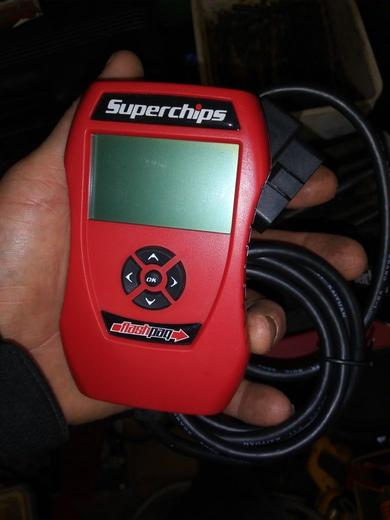 Superchips 1855 Flashpaq Programmer Ford Diesel Trucks. (New in box)