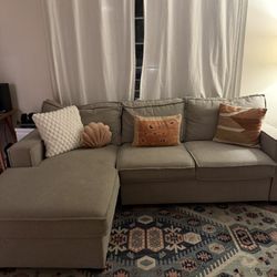 Playmax Gray 94'' 2 Piece Left Arm Facing Pop-Up Sleeper Chaise Sectional