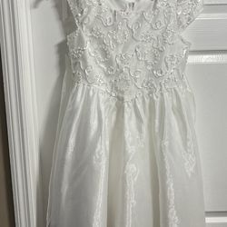 White First Communion Dress/Flower Girl