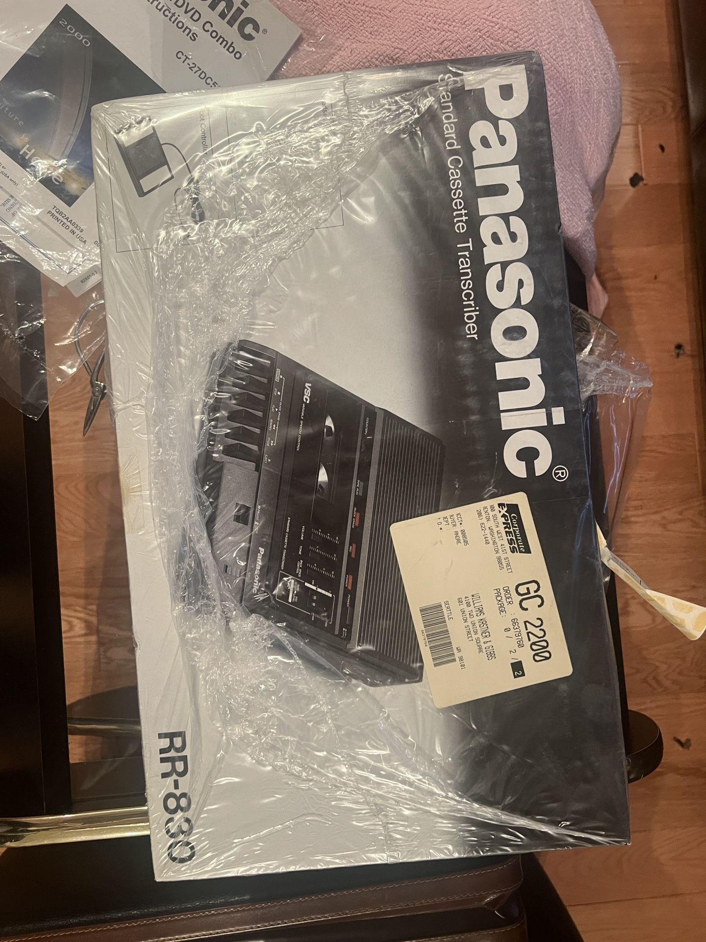 Brand New Panasonic Cassette transcriber