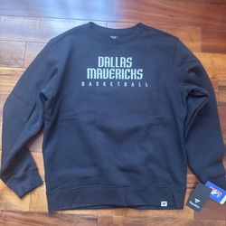 Men’s Medium Fanatics NBA Dallas Mavericks Basketball Sweatshirt 