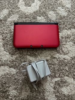 Nintendo 3ds xl console red