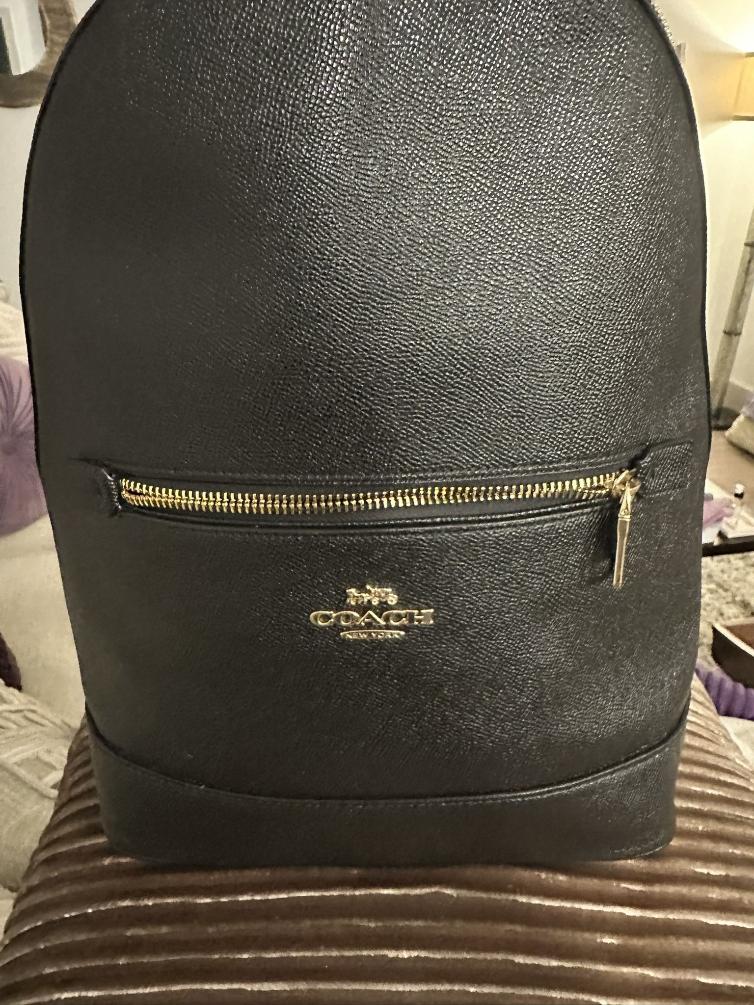 Coach key coin canvas, a Kenley Backpack And Sunglasses w/case