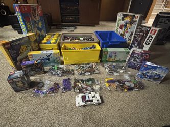 LEGOS 5500 Pc Lot, Ninjago, City, Marvel, Star Wars