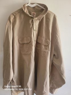 Men's dickies long sleeve shirt size 3xl