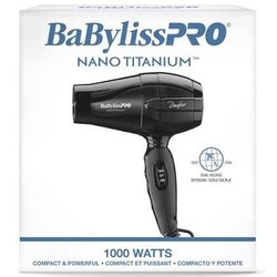 BaBylissPRO Nano Titanium Travel Dryer