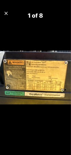 2012 Hyster Forklift