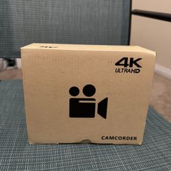 4K UltraHd Camcorder