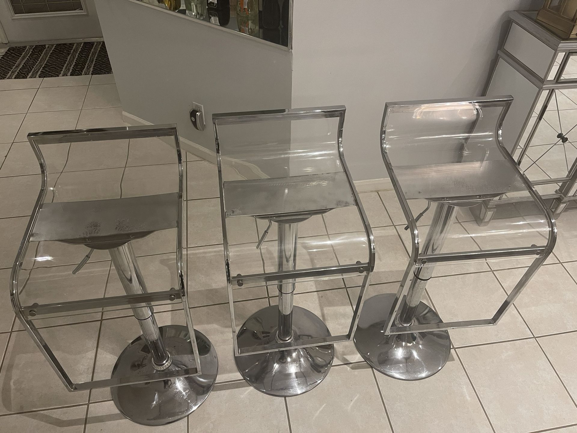 Three Counter Bar Chairs All For $125