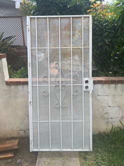 Metal Screen Door