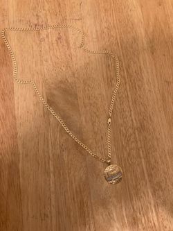 14k gold chain (22in) (13gs)
