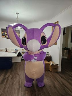 Pink stitch angel