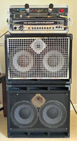 bass cabinet- Eden D 2-10 XLT - exc. condition