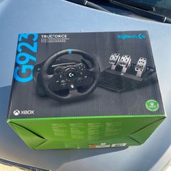 Brand New Logitech G923 Steering Wheel And Pedals