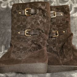 Botas Coach Cafes
