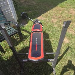 Workout Bench Multiple Settings 