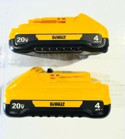 DEWALT 20V MAX Lithium-Ion 4.0Ah Battery (2 -Pack)