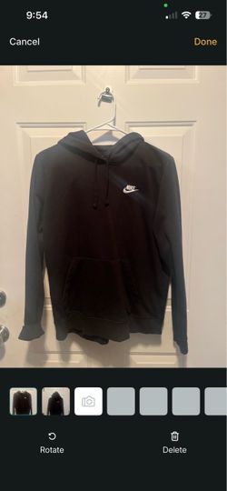 Navy Nike Hoodie Medium