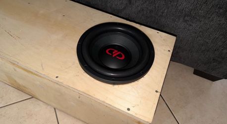 Digital designs DD 10” subwoofer 1800 watts in ported Baltic birch wood box