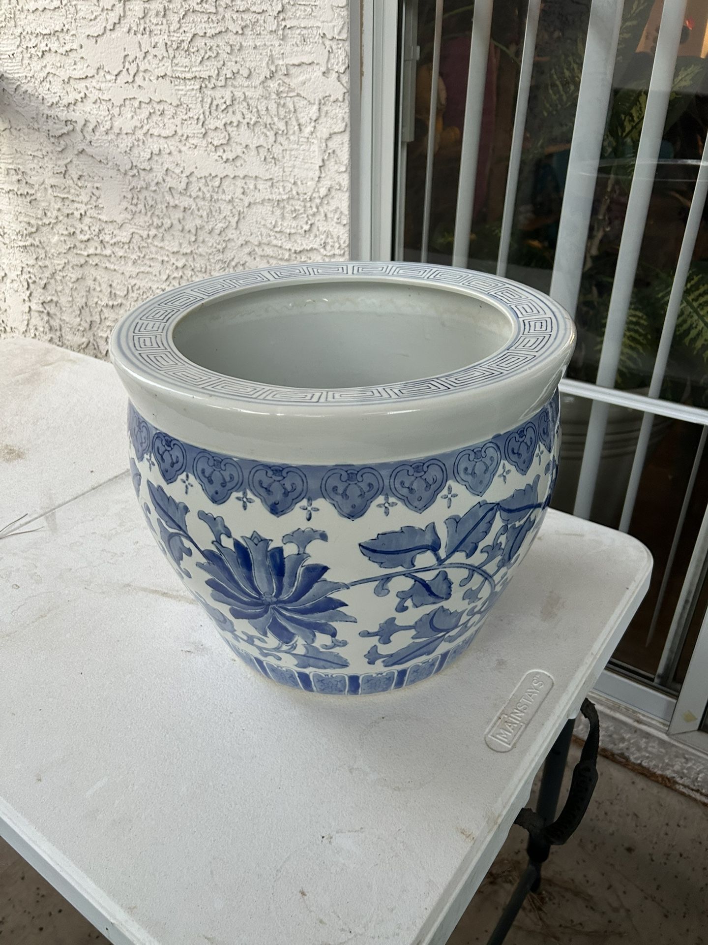 Big Vintage Flower Pot