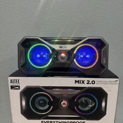 Altec Lansing Mix 2.0 - Waterproof Bluetooth Speaker with Strong Bass