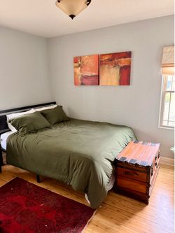 Queen Size Bed and Bed Frame