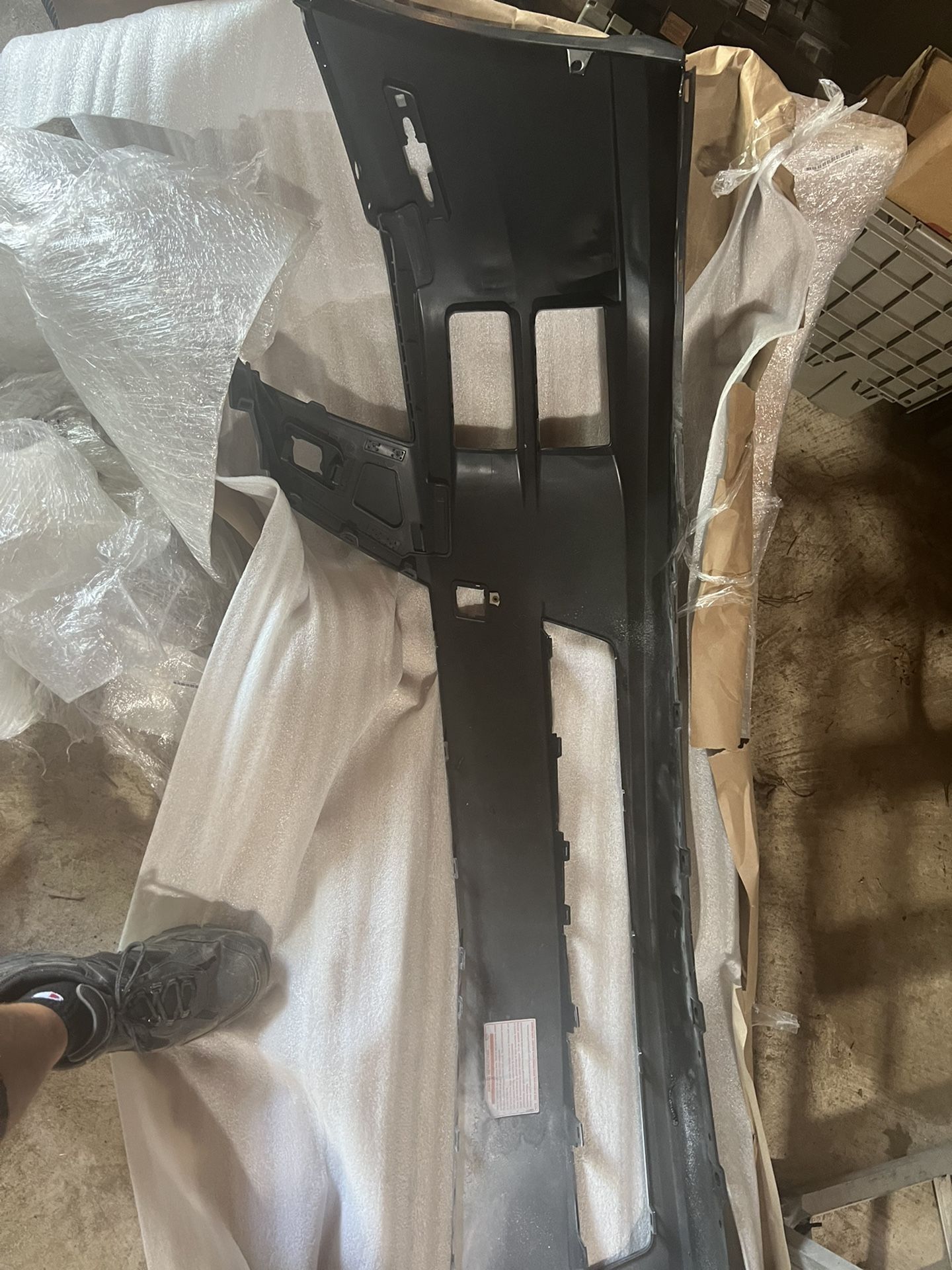 cadillac sts front bumper painted
