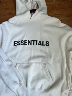 Essentials hoodie cream [NEGOTIABLE]