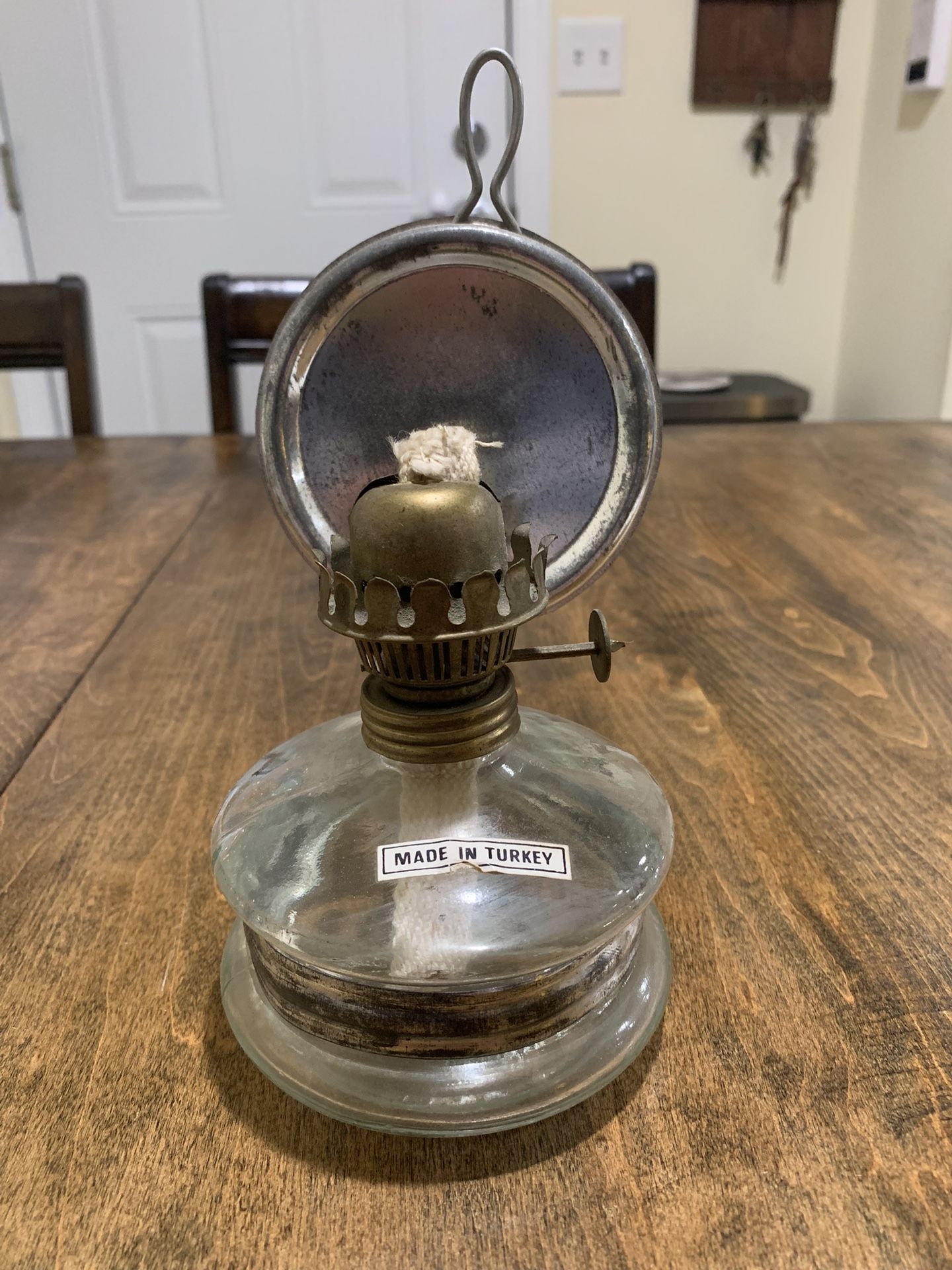 Antique Turkish Oil Lamp