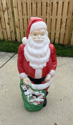 Vintage Empire Santa Claus Blow Mold 46"