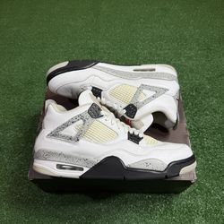 Jordan 4 White Cement