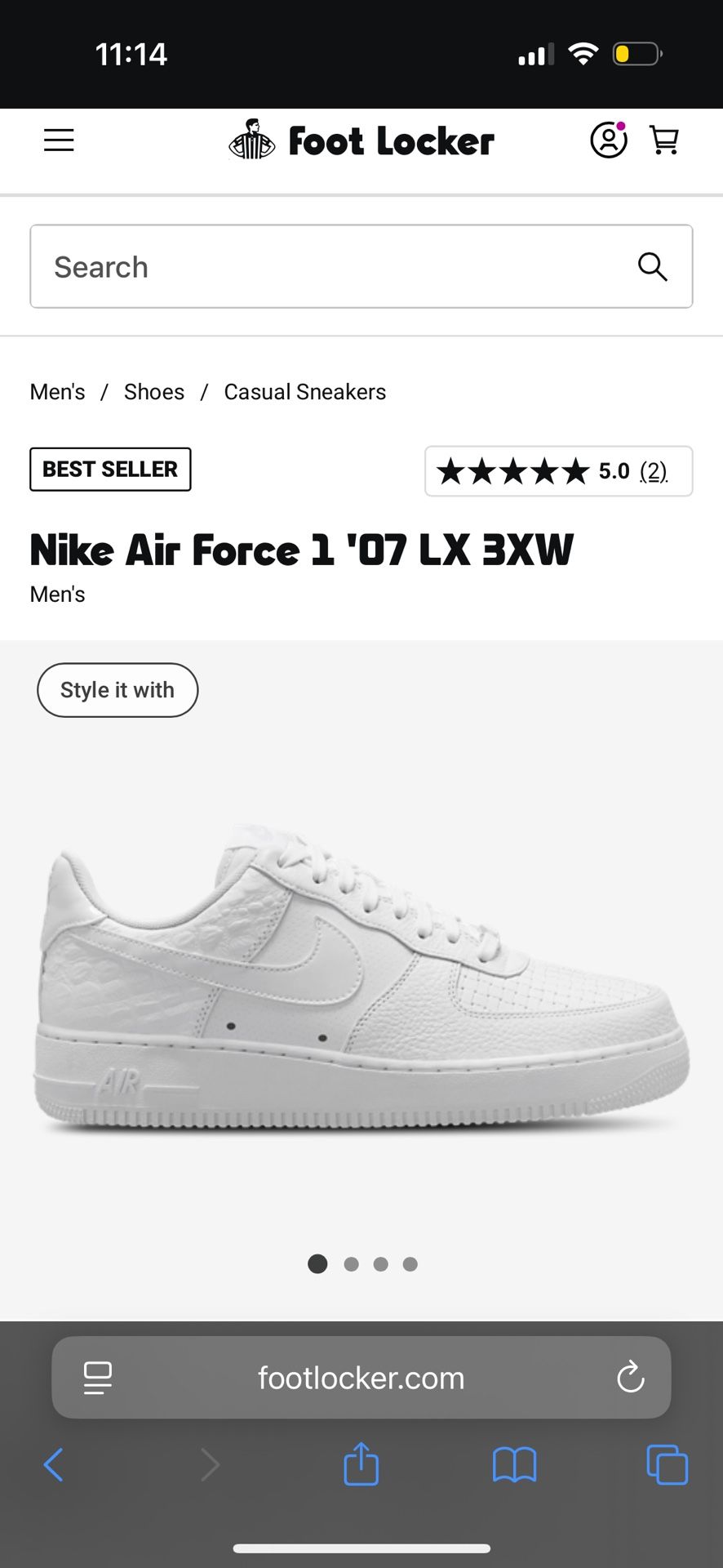Nike Men's Air Force 1 07 LX