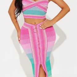 2 Piece  Bandage Skirt Set