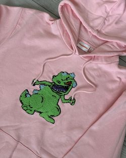 LARGE PINK NICKELODEON REPTAR HOODIE
