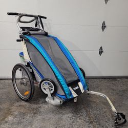 Thule Chariot CX 1 (4-in-1 Bundle) - Single Bike Trailer