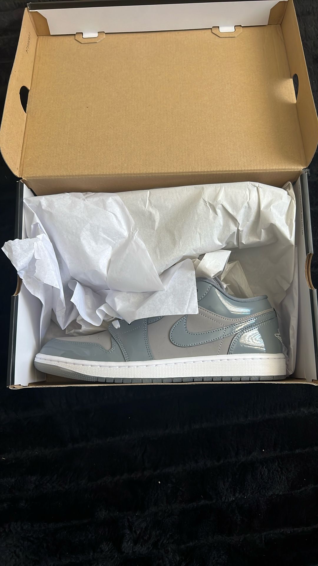 Grey Nike Jordan 1s 11