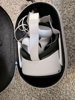 Meta Quest 2 VR Headset with Case and Controllers