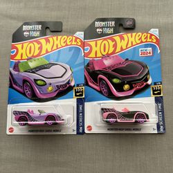 Hot Wheels Monster High Black and Purple 