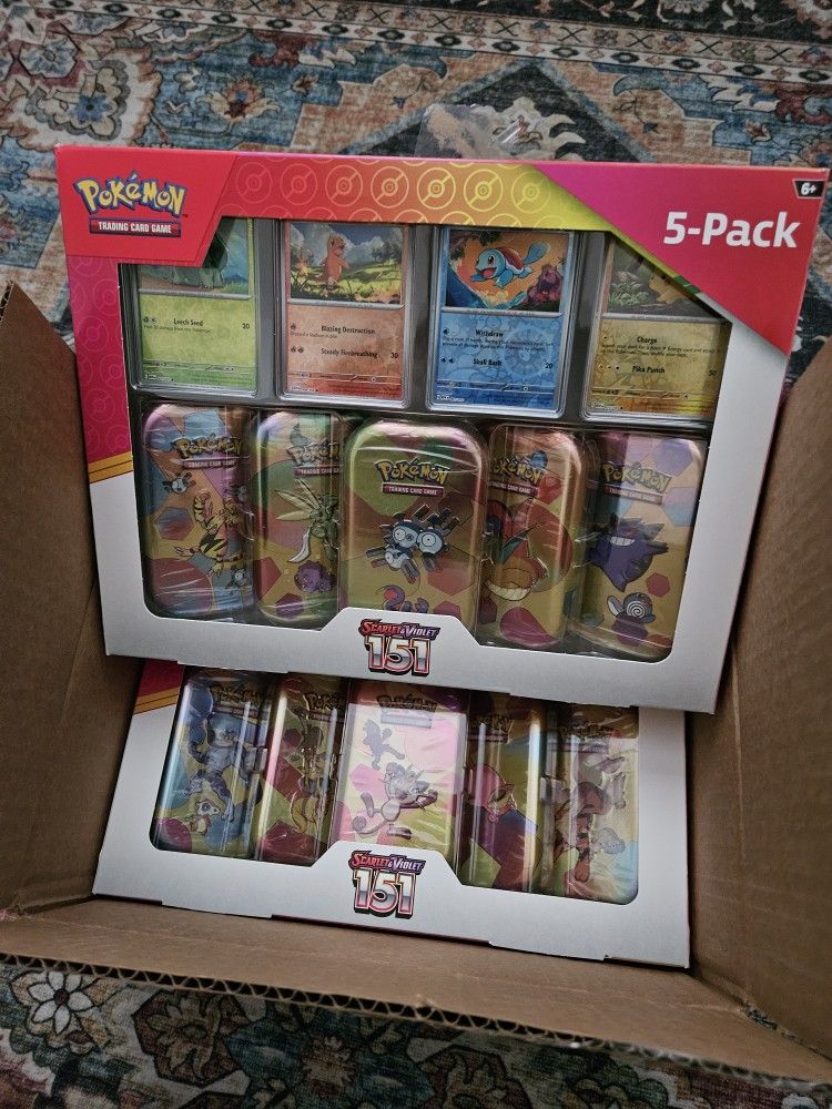 Pokemon 151 Mini Tins 2pk Costco