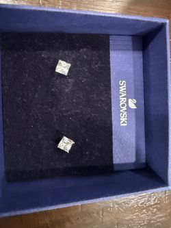 Swarovski diamond studs