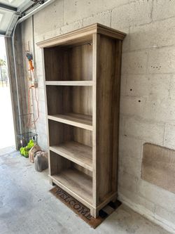 Coastal style, tall bookshelf
