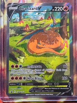 Charizard V SWSH260 Pokémon Promo Card